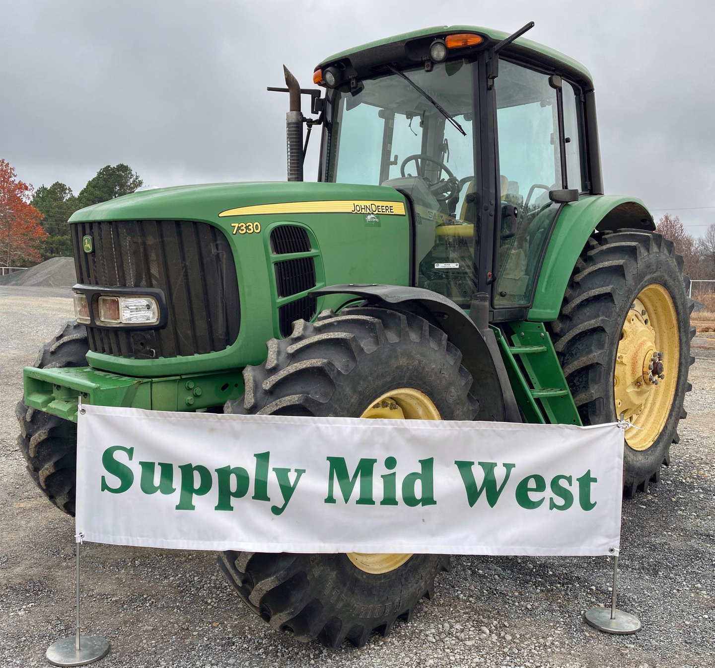2010 John Deere 7330 MFWD Tractor - Image 1