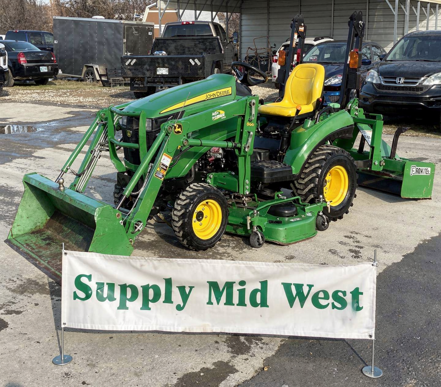 2014 John Deere 1023E MFWD Tractor