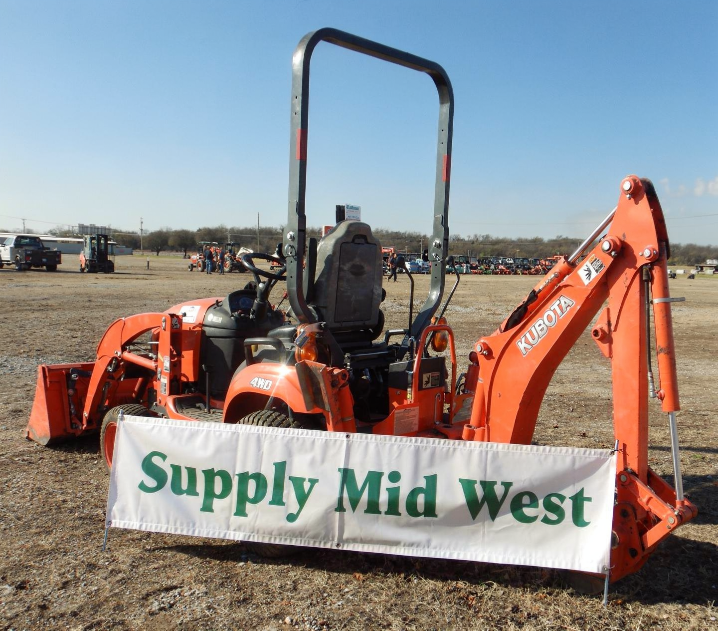 2018 Kubota BX23S Backhoe thumbnail 4